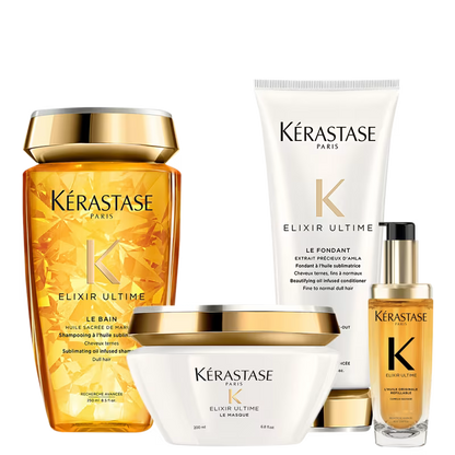 Kit Kérastase Elixir Ultime L'Huile Originale Completo (4 Produtos)