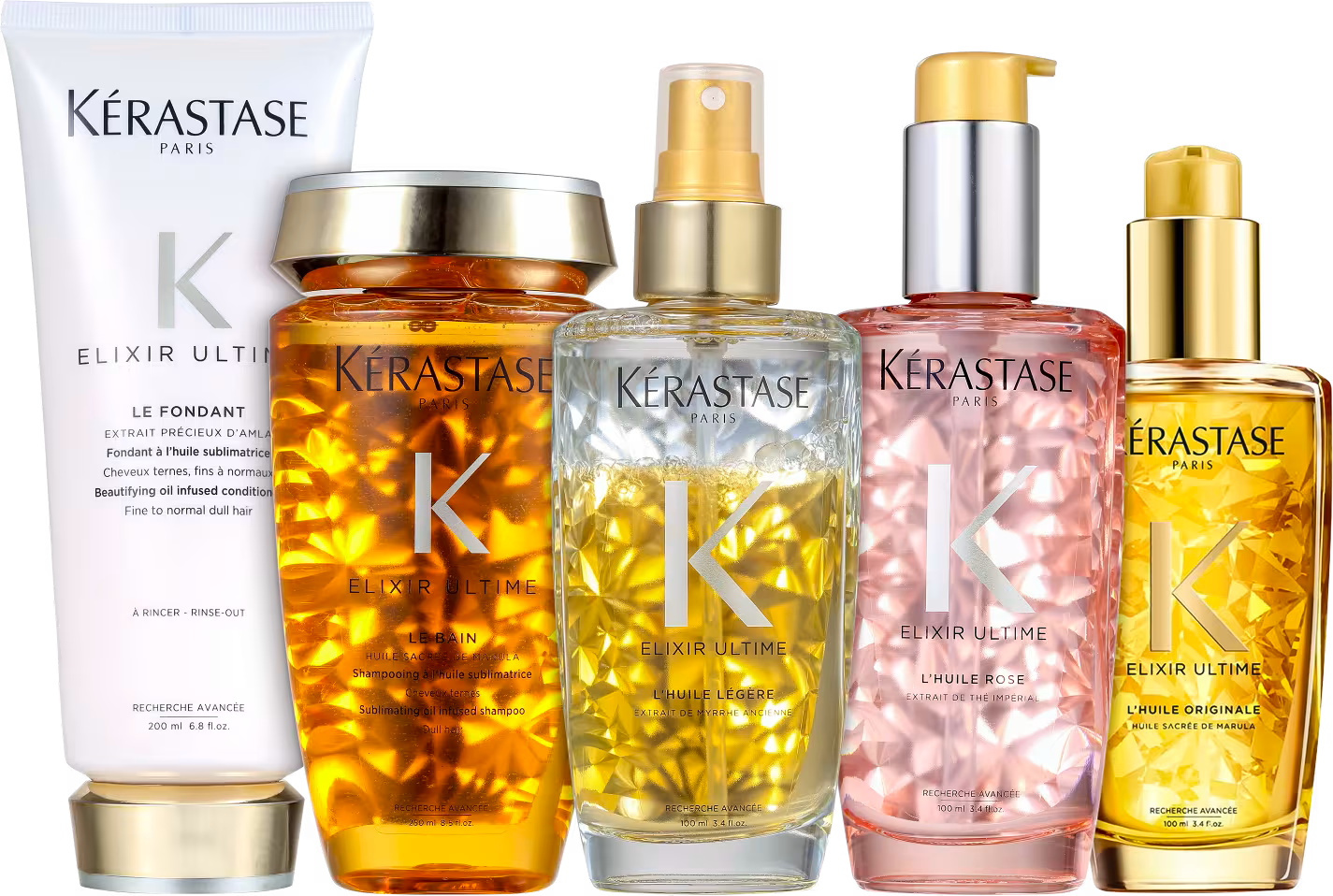 Kit Kérastase Elixir Ultime Quinteto (5 Produtos)