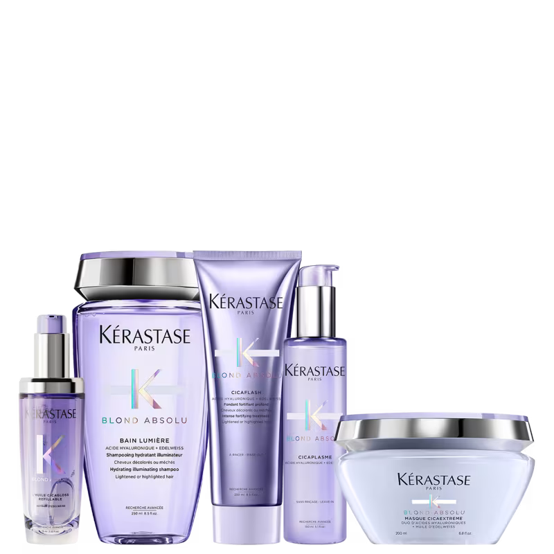 Kit Kérastase Blond Absolu Quinteto Care (5 Produtos)